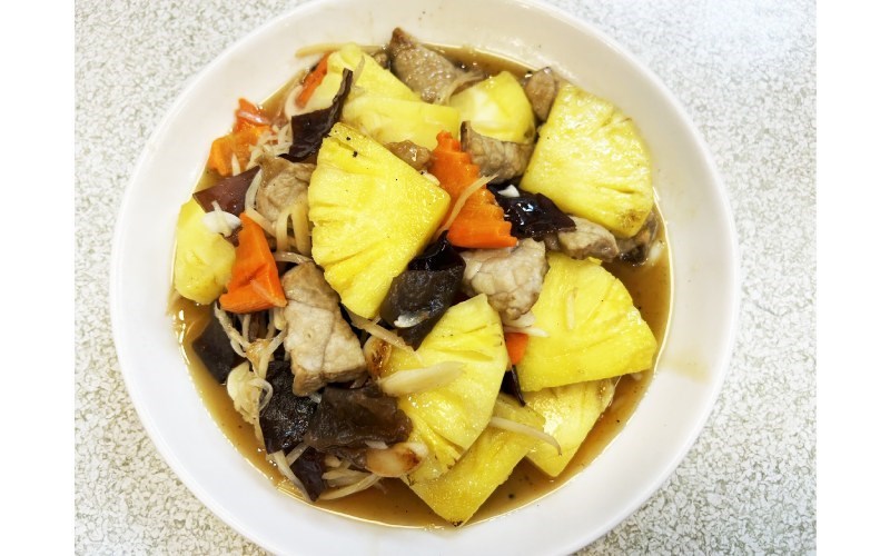 肉絲炒木耳